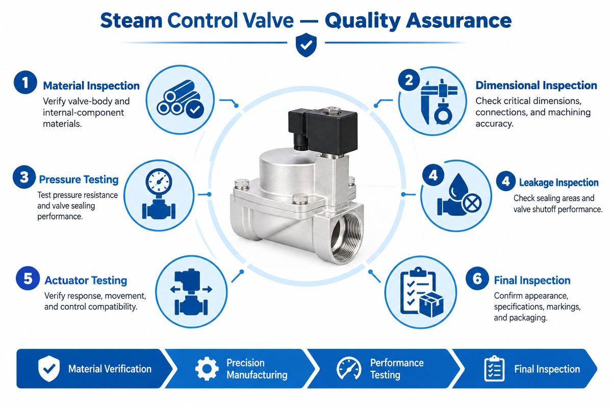 Steam Control Valve Performance and Service Life Guide