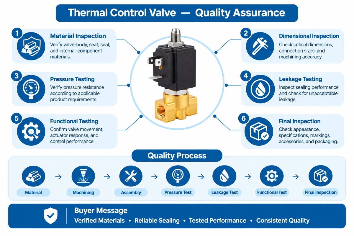 Thermal Control Valve Industrial Heating System Control