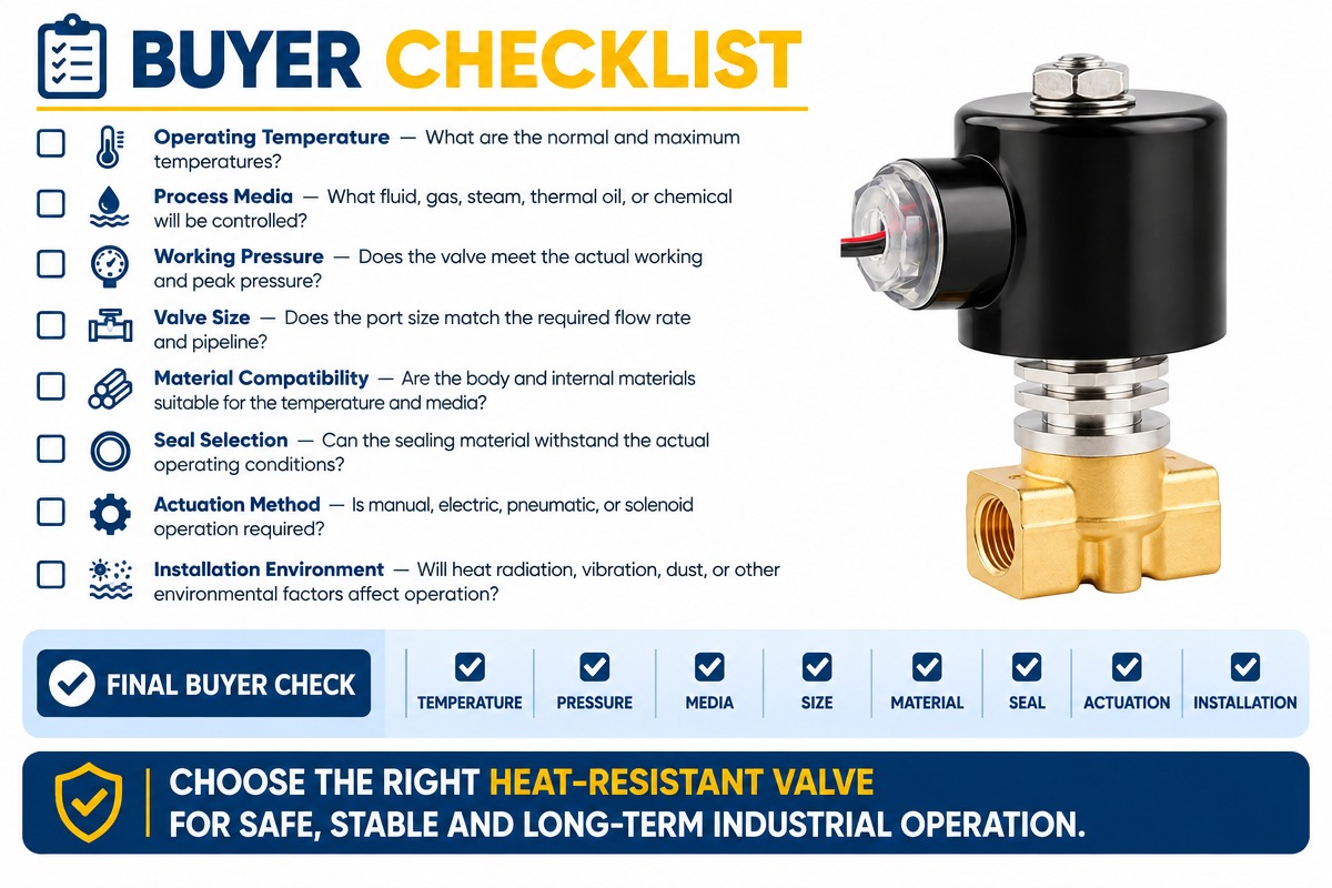 Heat Resistant Valve Materials for Engineers and Buyers