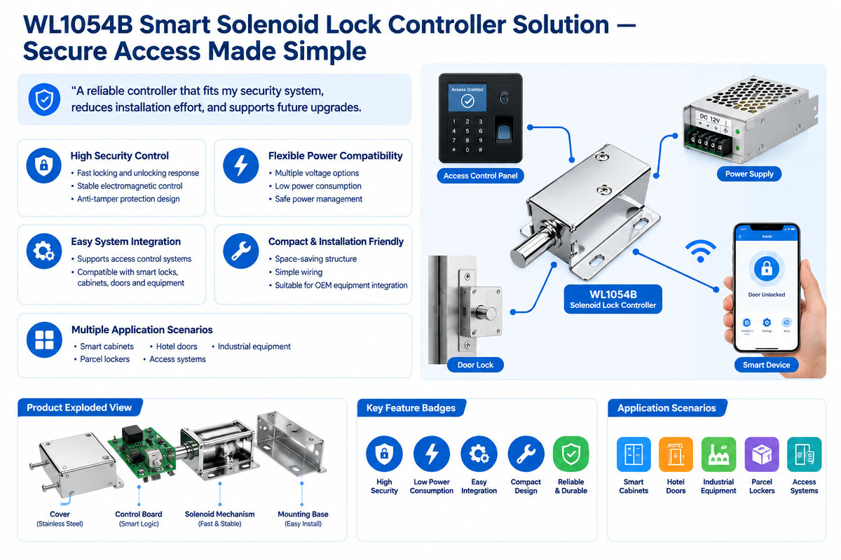 Smart Solenoid Lock Controller Feature Overview