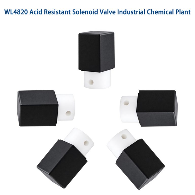 Acid Resistant Solenoid Valve Industrial Plant Handling