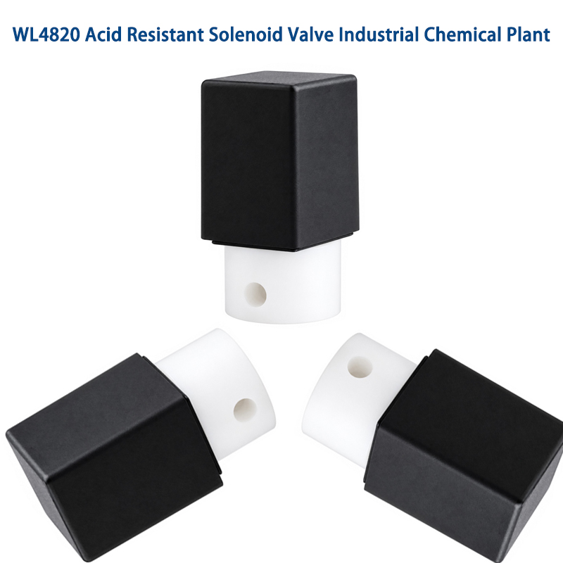 Acid Resistant Solenoid Valve Industrial Process Piping
