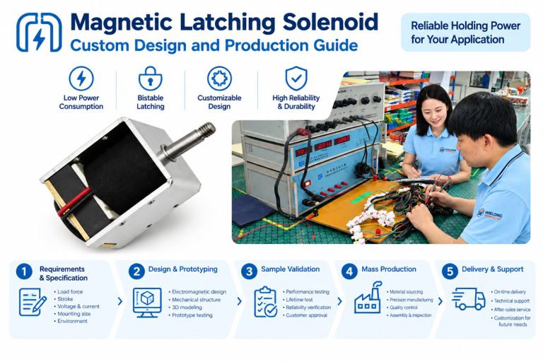 Custom Magnetic Latching Solenoid Design and Production Guide