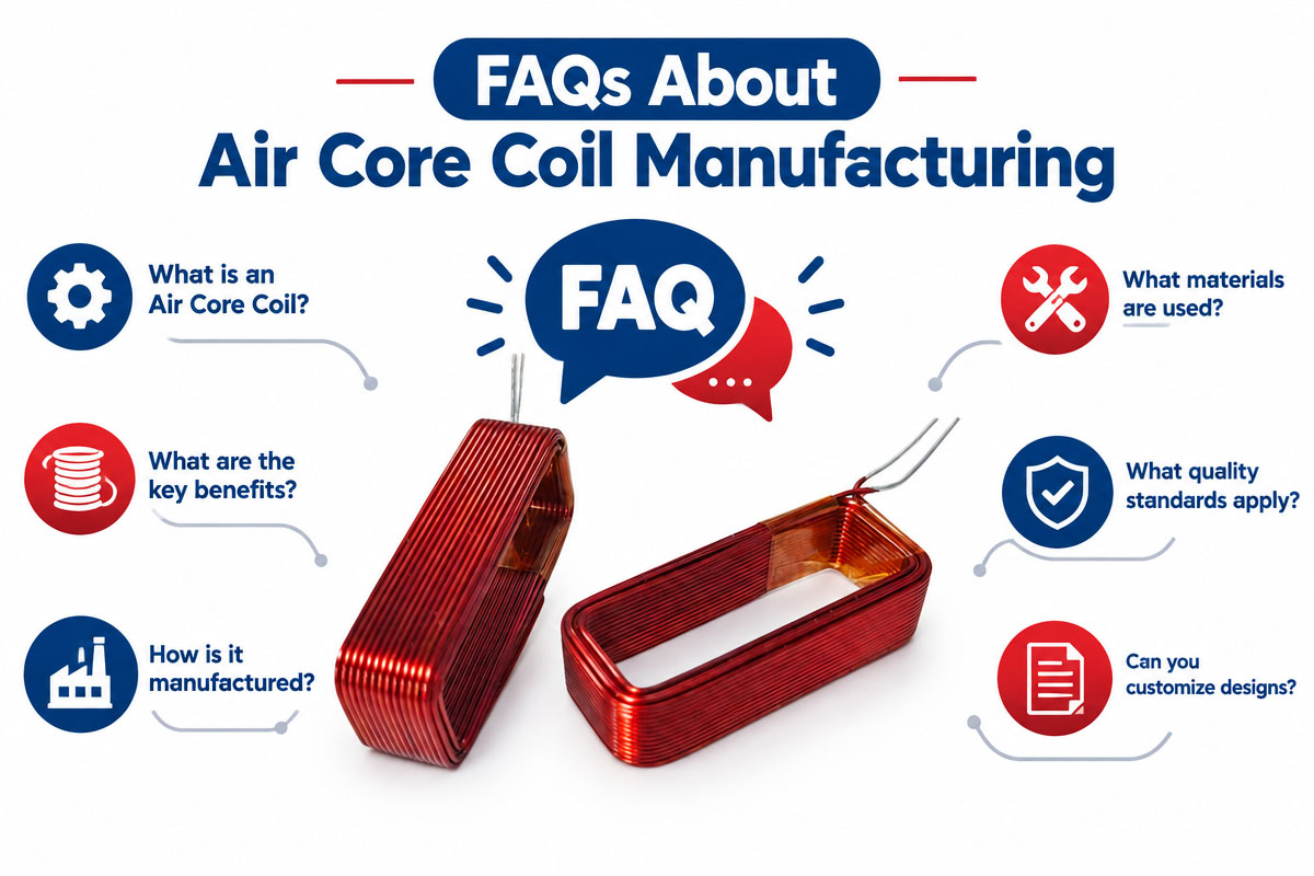 FAQs About Air Core Coil Manufacturing