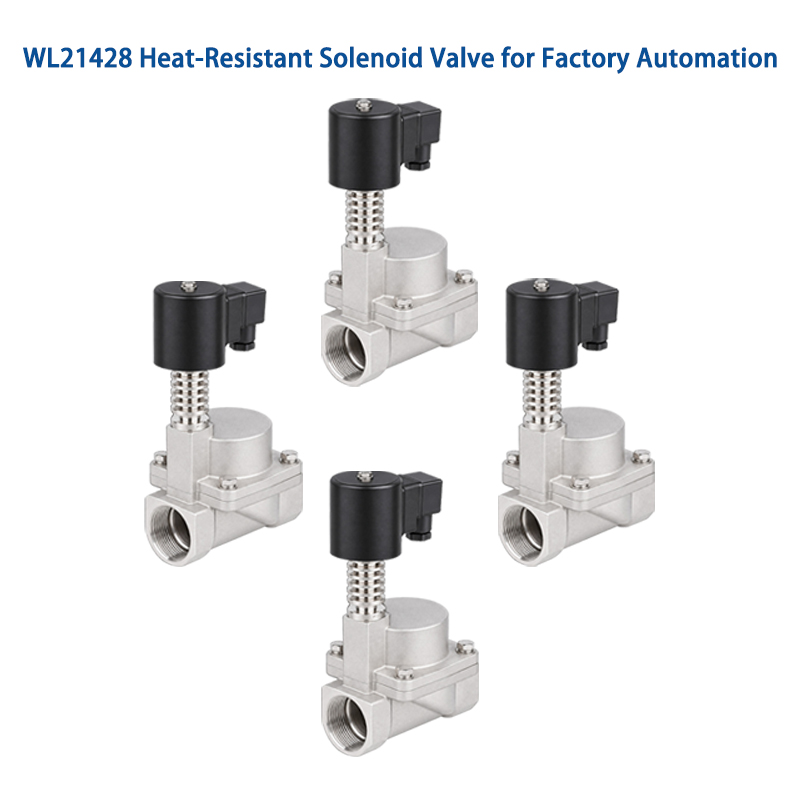 Heat-Resistant Solenoid Valve for Chemical Systems