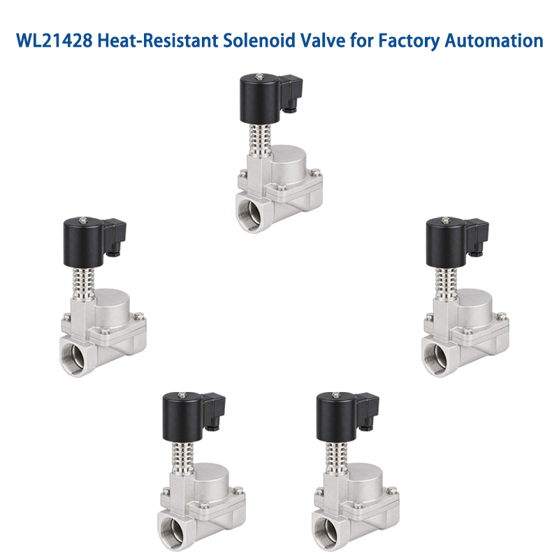 Heat-Resistant Solenoid Valve for Fluid Automation