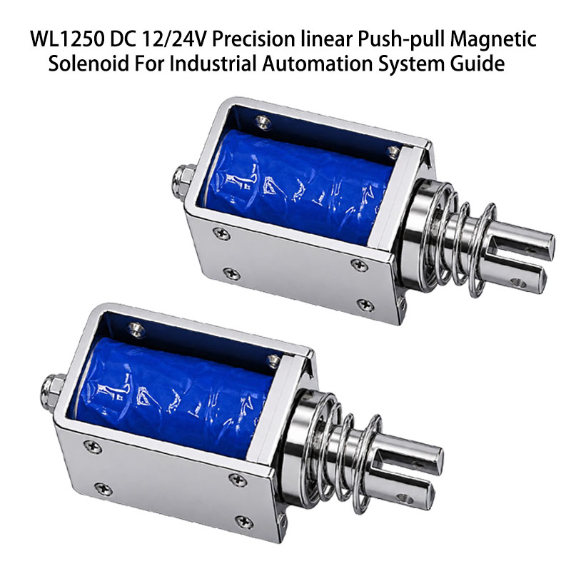 Heavy-Duty Push-Pull Solenoid for Industrial Automation