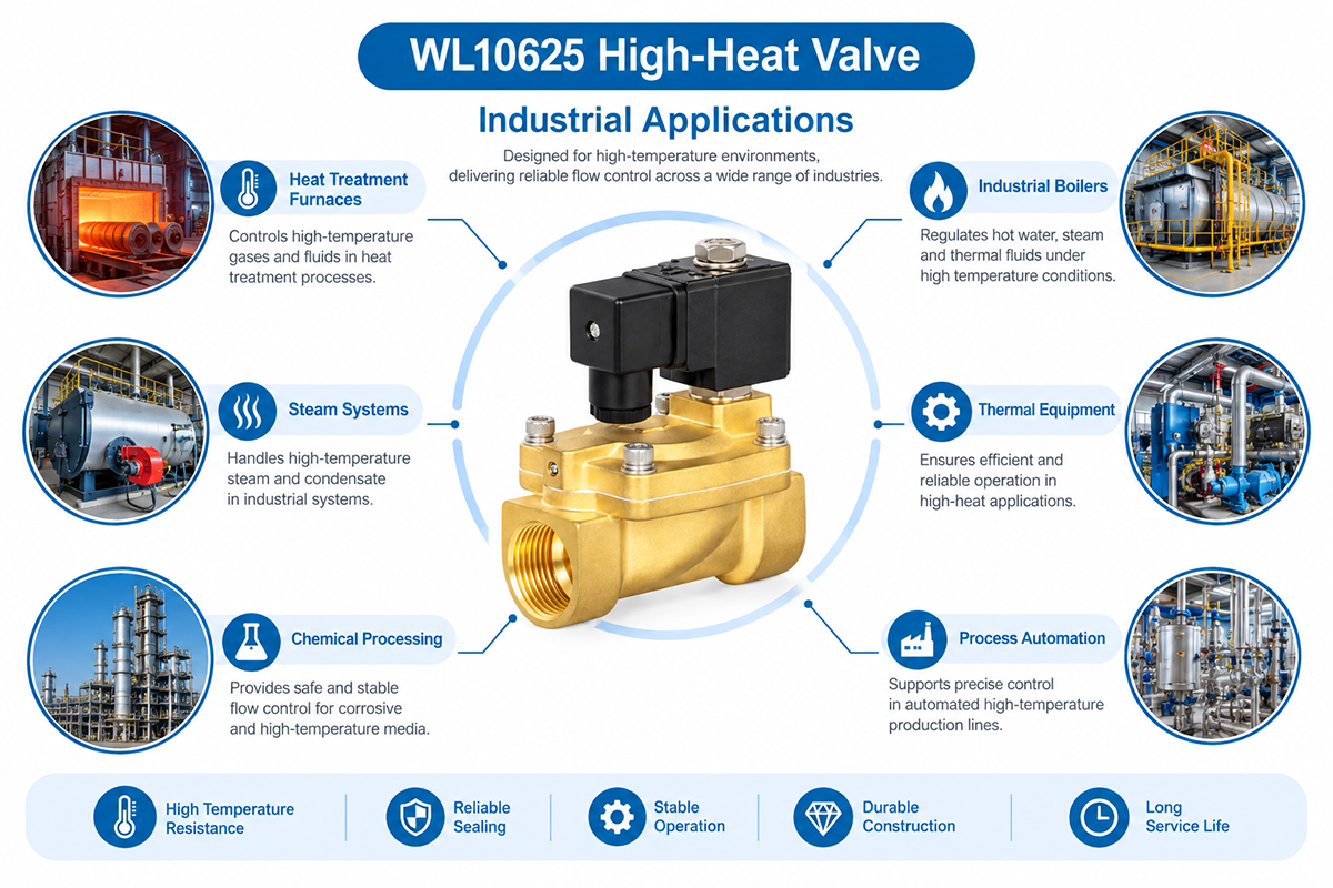 High-Heat Valve Features for Heavy Industrial Service