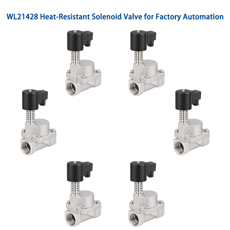 High Temperature Solenoid Valve for Process Control