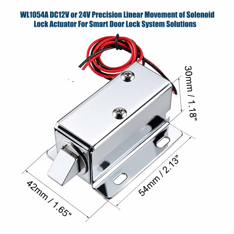 Solenoid Lock Actuator for Industrial Access Safety Solutions