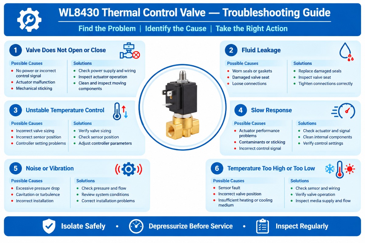 Thermal Control Valve Industrial Food Process Control