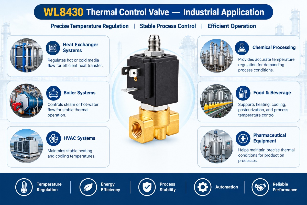 Thermal Control Valve Industrial Precision Heat Control