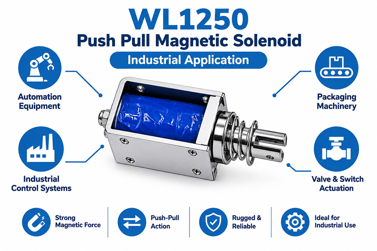 WL1250 Push-Pull Magnetic Solenoid Industrial Application Guide